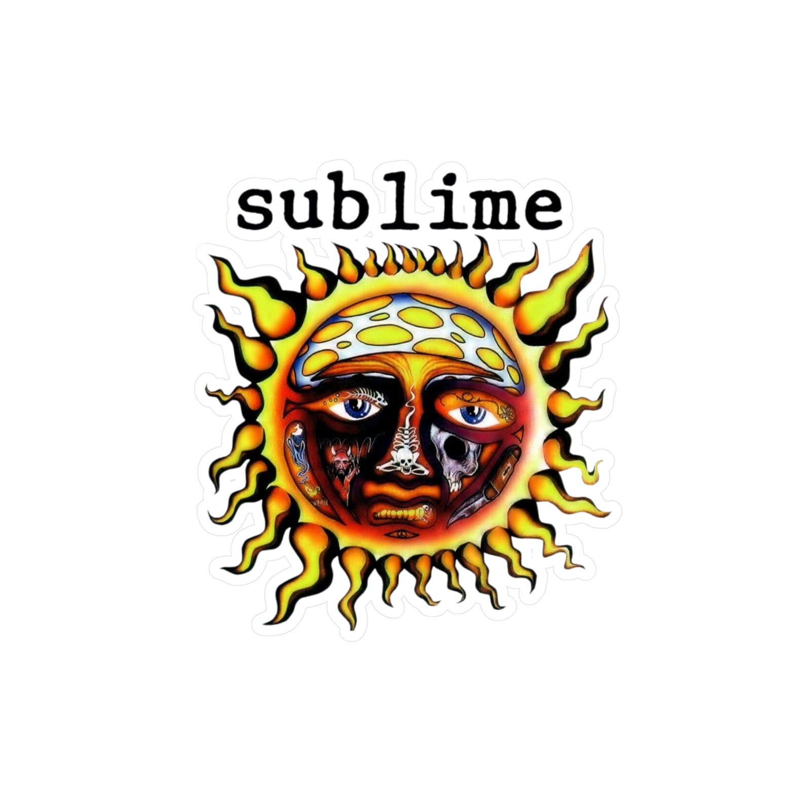 Sublime Sun Kiss-Cut Vinyl Decals | Boho Home Decor, Vinyl Stickers