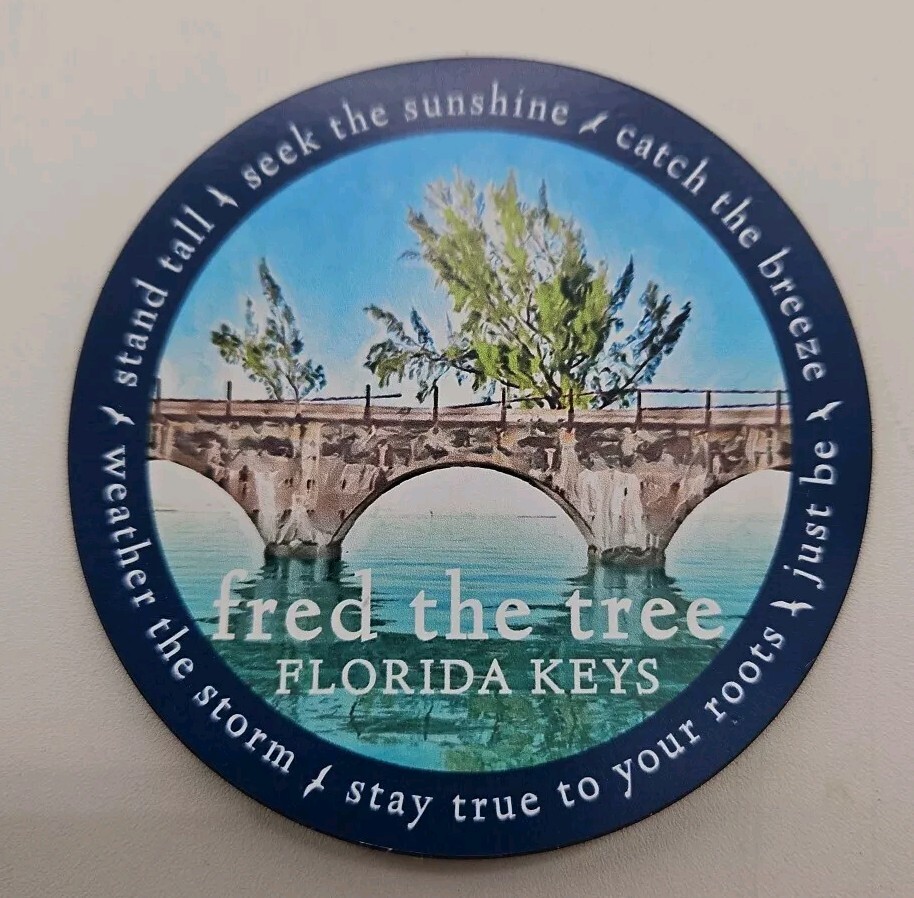 Florida Keys – 3″ Round Magnet – Pack of 20
