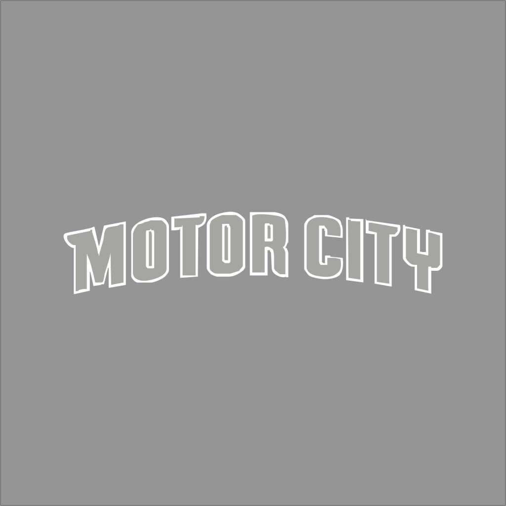 Detroit Pistons #6 NBA Team Logo 1 Color Vinyl Decal Window Wall Car