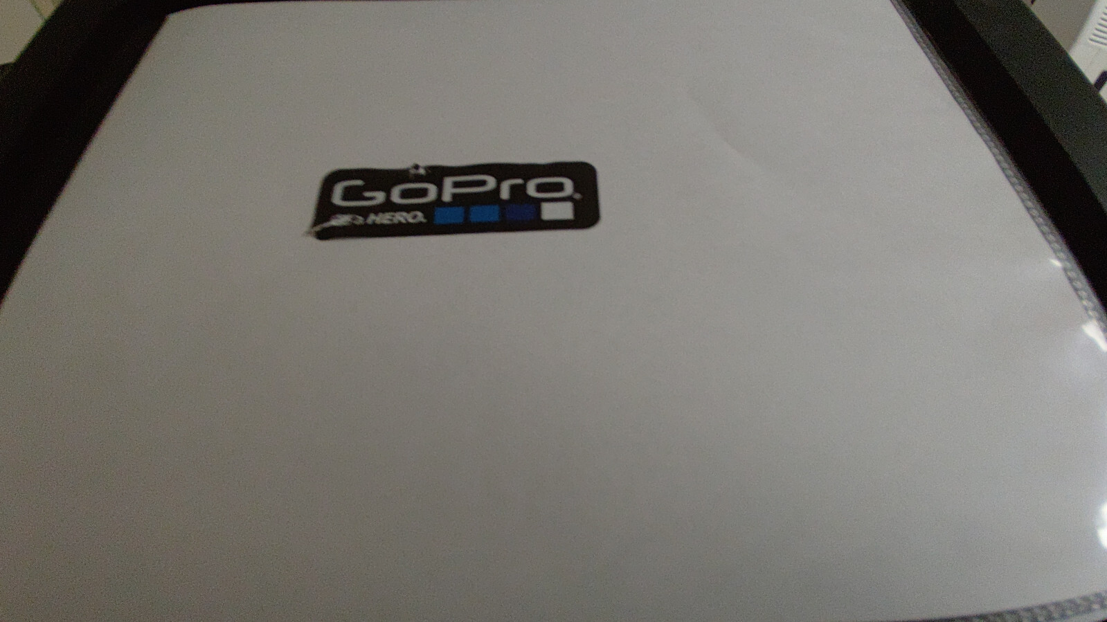 Rectangular ‘GoPro- Be a Hero’ Sticker