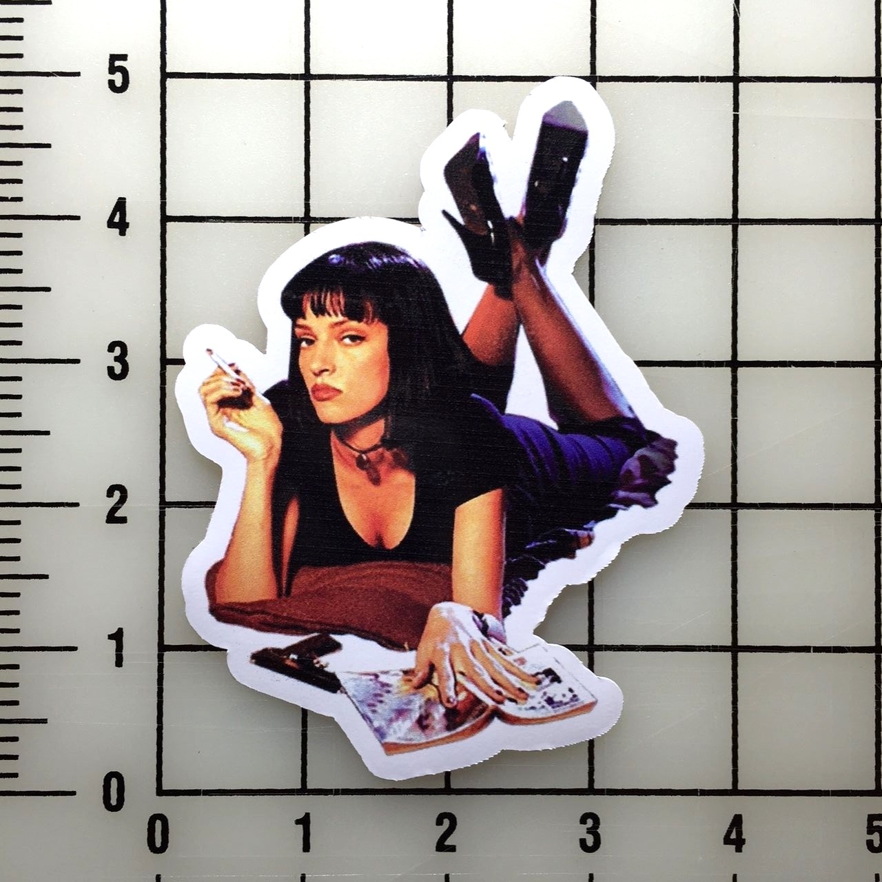 Pulp Fiction 4″ Tall Vinyl Decal Sticker BOGO