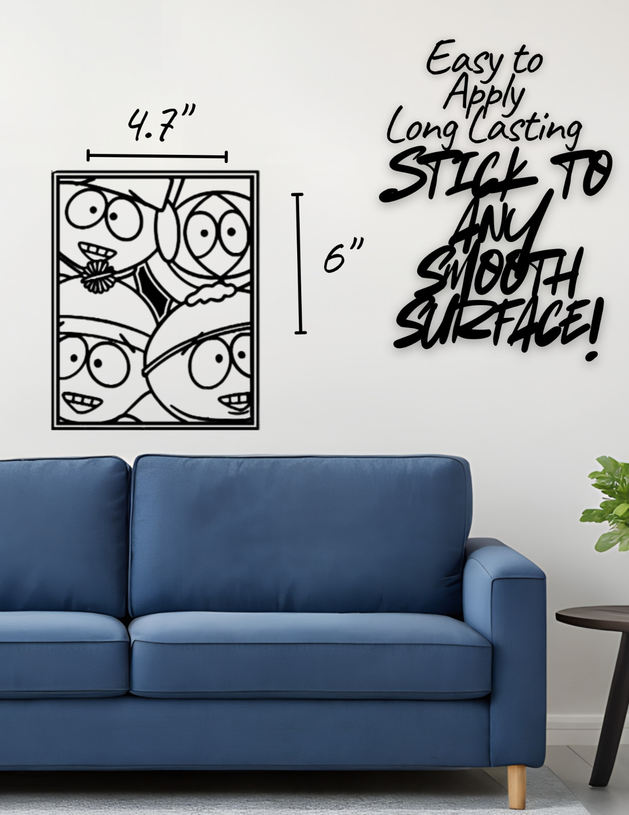 South Park Decal 4.7″x6″