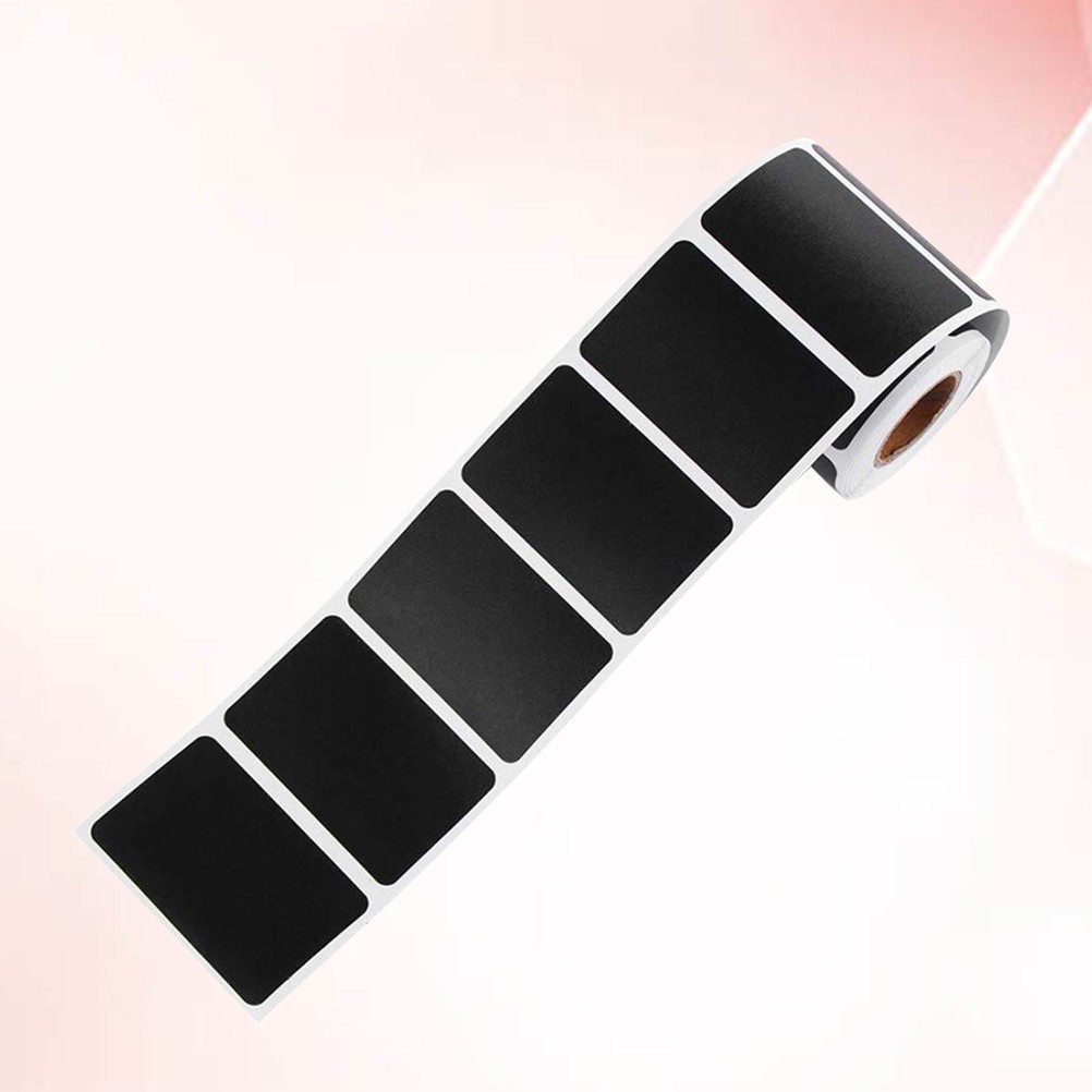 300 Pcs/Roll White Rectangular Labels Sticker
