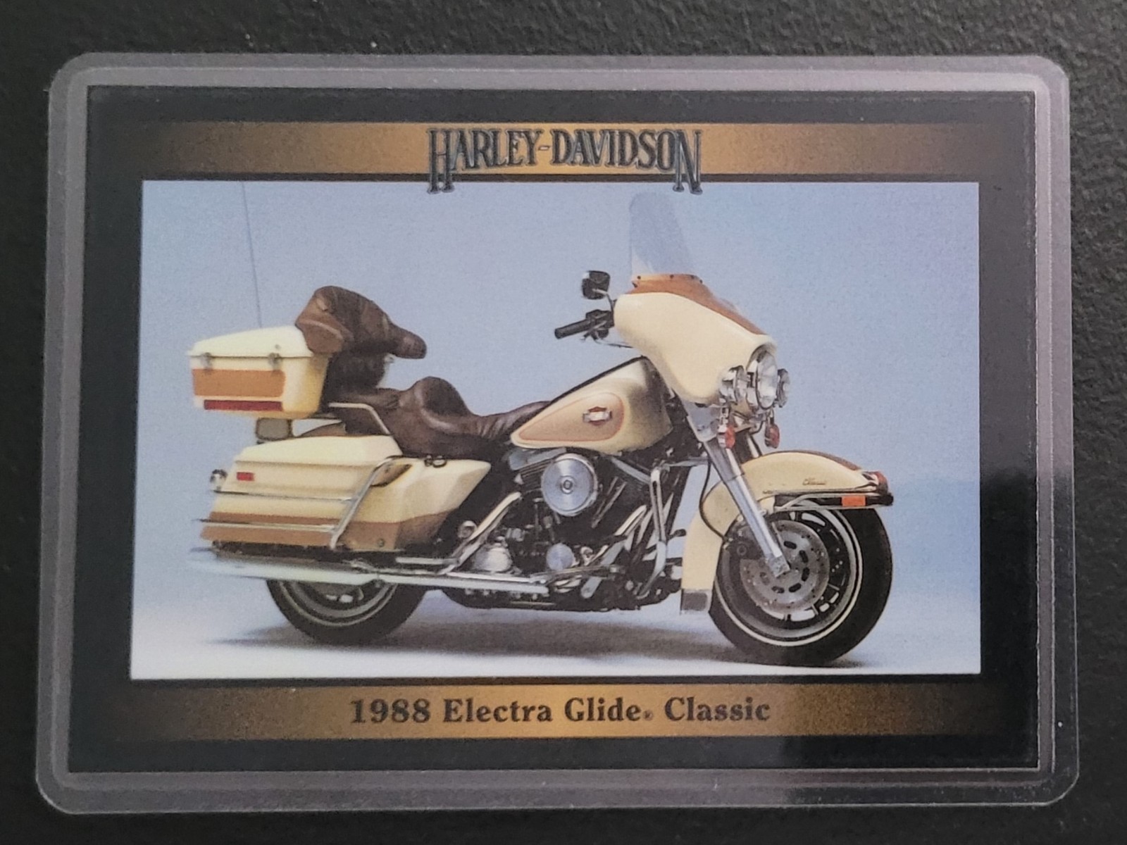 Vintage Harley-Davidson Collectible Card Fridge/Locker/Cabinet Laminated Magnets