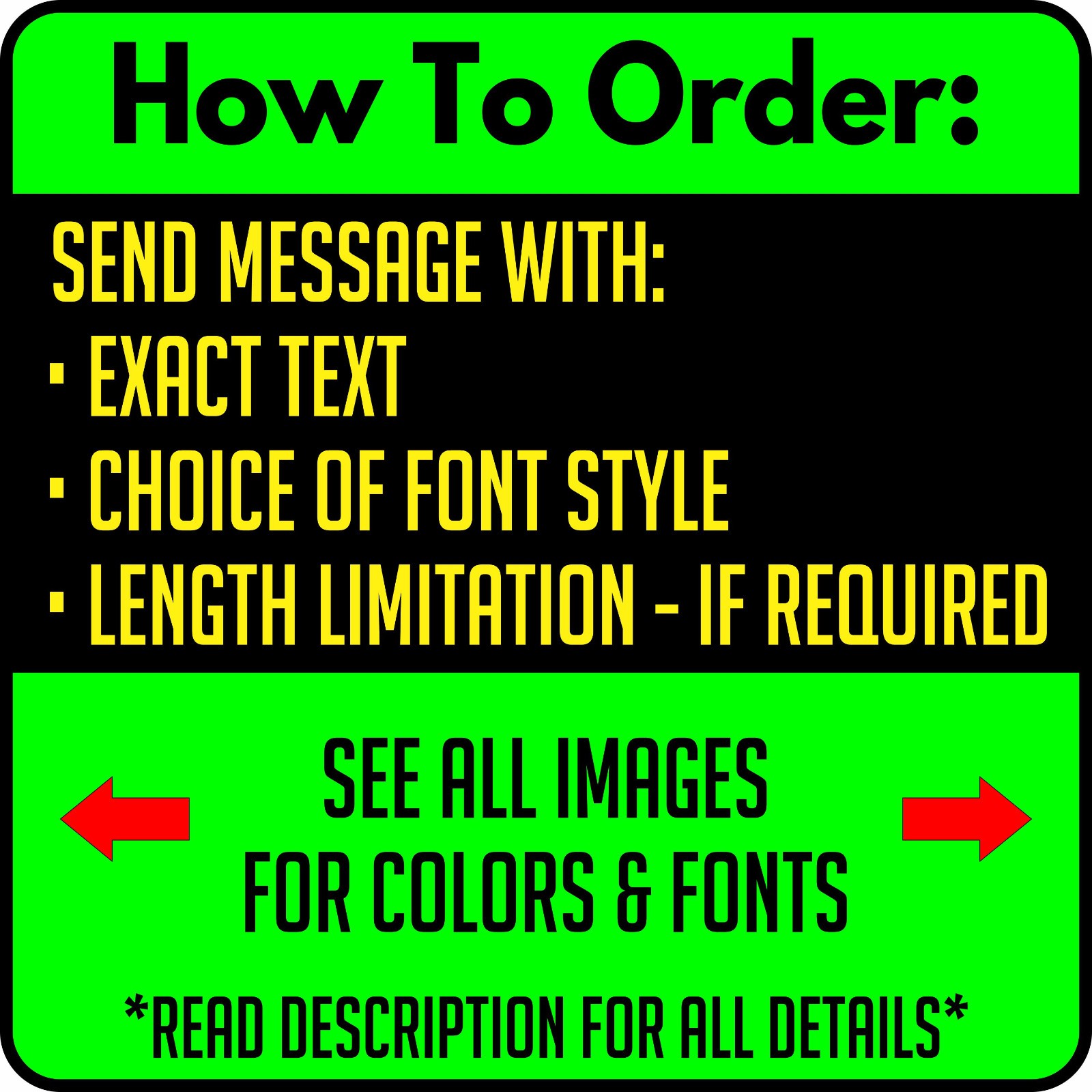 Custom Vinyl Lettering Decal Personalized Sticker Quote Window Car Wall Sign