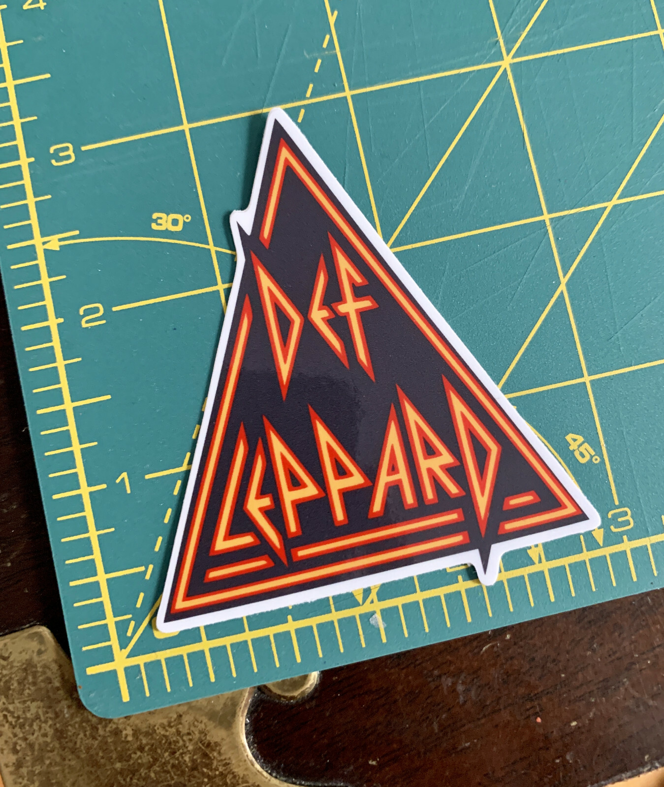 Def Leppard 3″ Premium Quality Vinyl Decal Sticker Heavy Metal Rock Joe Elliott