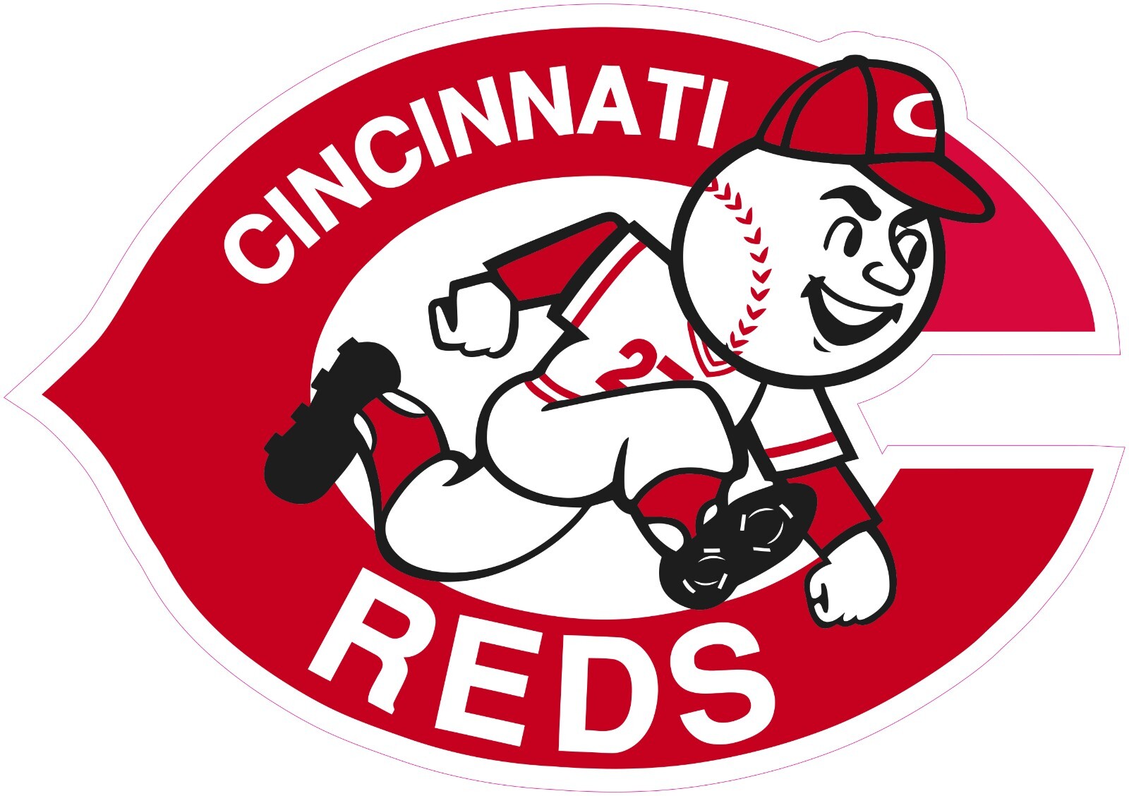Cincinnati Reds Baseball Vinyl Decal Sticker Car Truck Bumper Tumbler Mug