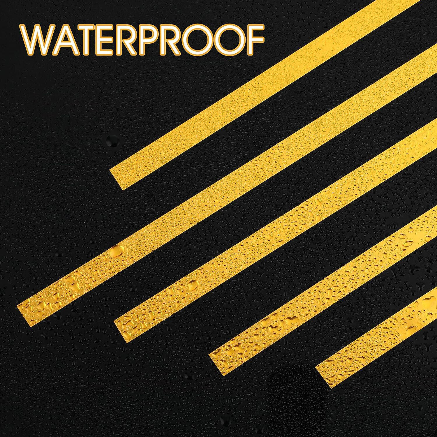 54yards Waterproof Self-Adhesive Tile Seam Stickers Wall Floor Gap Sealing Tape