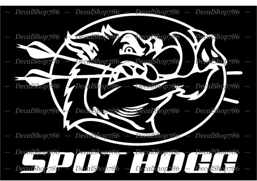 Spot Hogg Archery – Outdoor Sports / Hunting – Vinyl Die-Cut Peel N’ Stick Decal