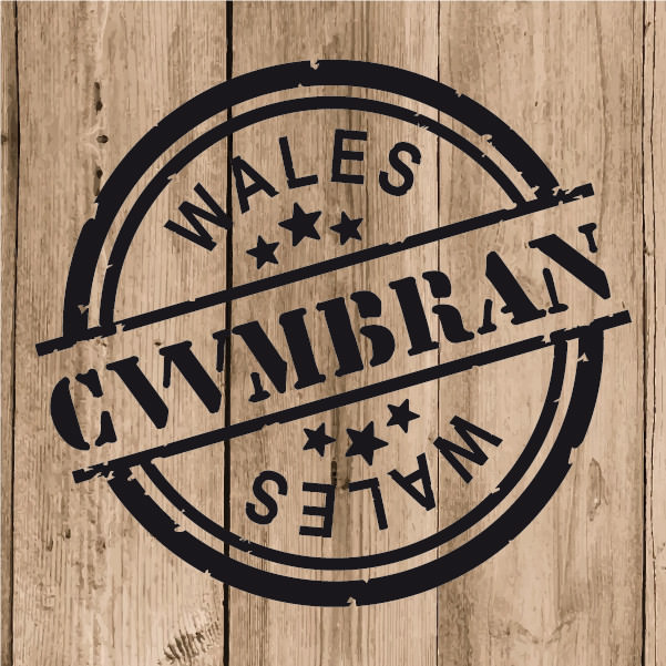 Cwmbran Sticker Vinyl 10 cm / 4″ Decal Stamp Cwmbran Wales Car Laptop Tablet