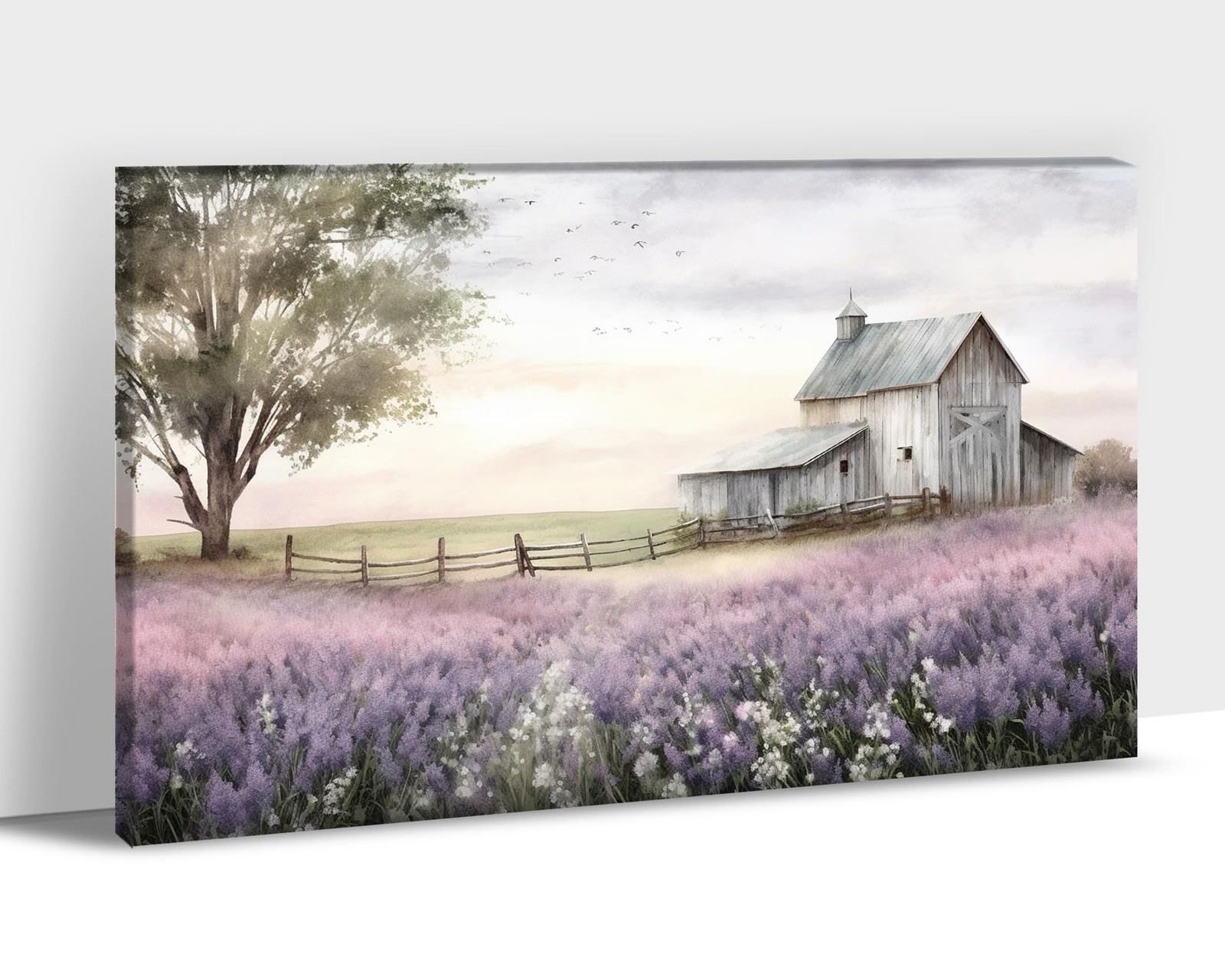 Farmhouse Wall Art, Rustic Farmhouse Barn Pictures Wall Decor For Living Room…
