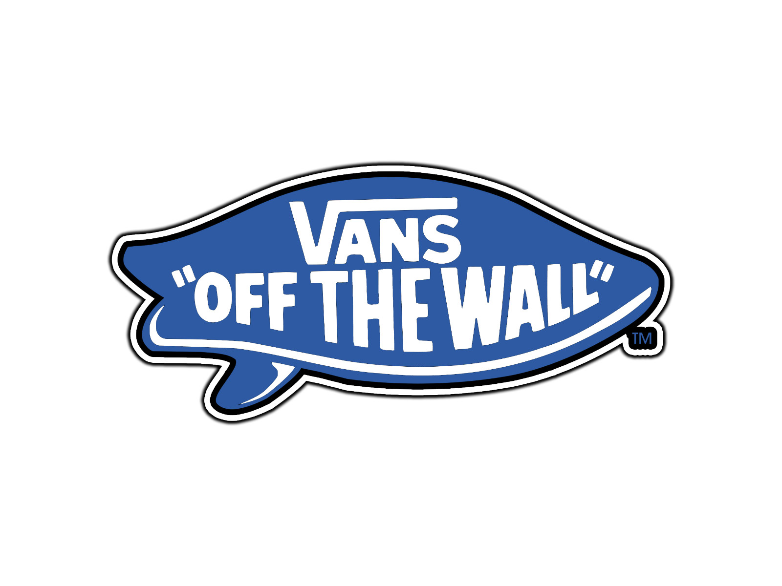 #0806 Vans Off The Wall Logo #1 Waterproof Vinyl Sticker Decal Die-Cut