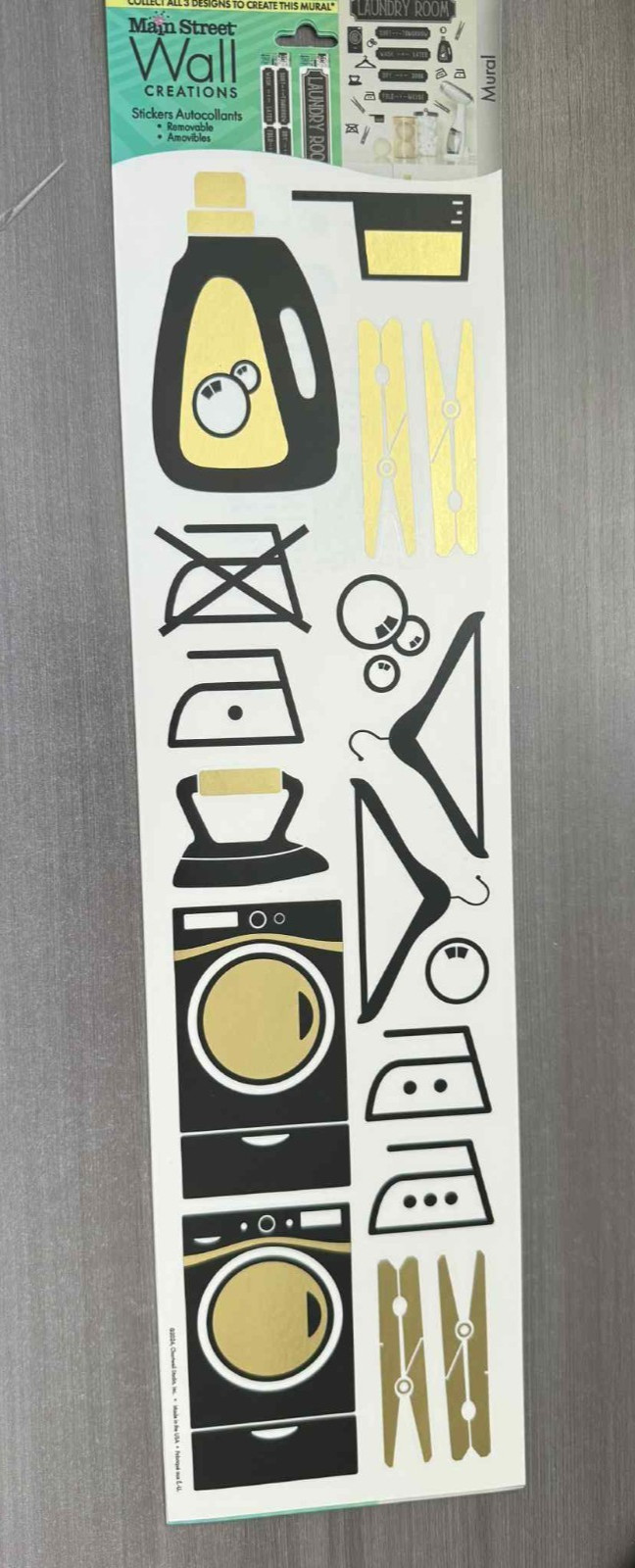 Laundry Room Decals Main Street Wall Stickers