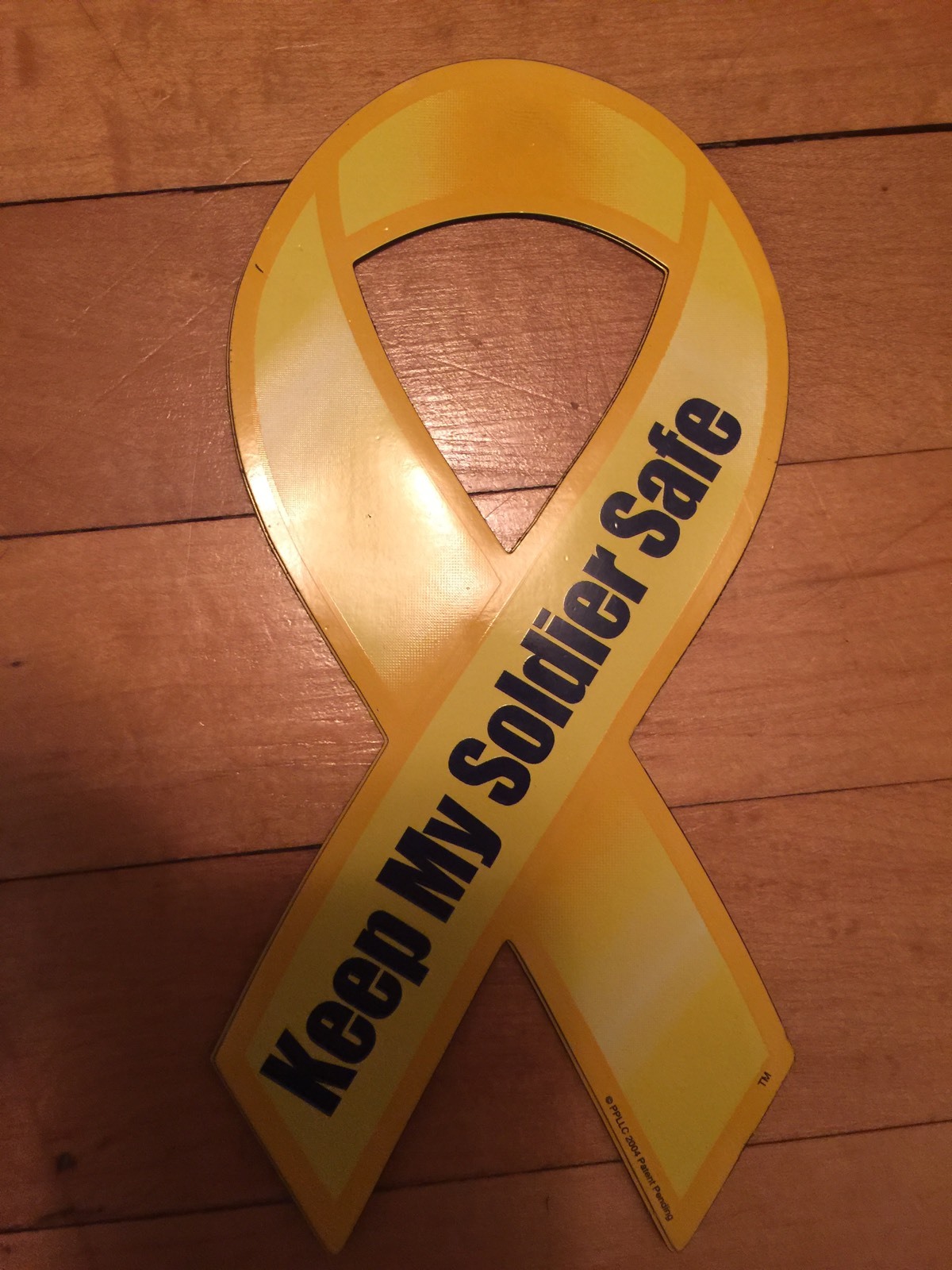 Keep My Soldier Safe – 4″ x 8″ Yellow Ribbon Magnet Support Military Car Fridge