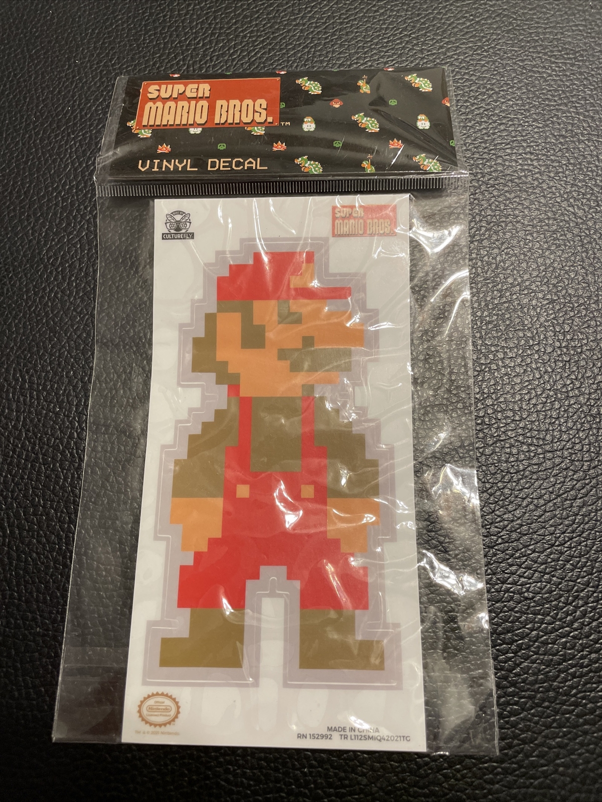 Mario Vinyl Decal, Super Mario Brothers, Brand New!!!