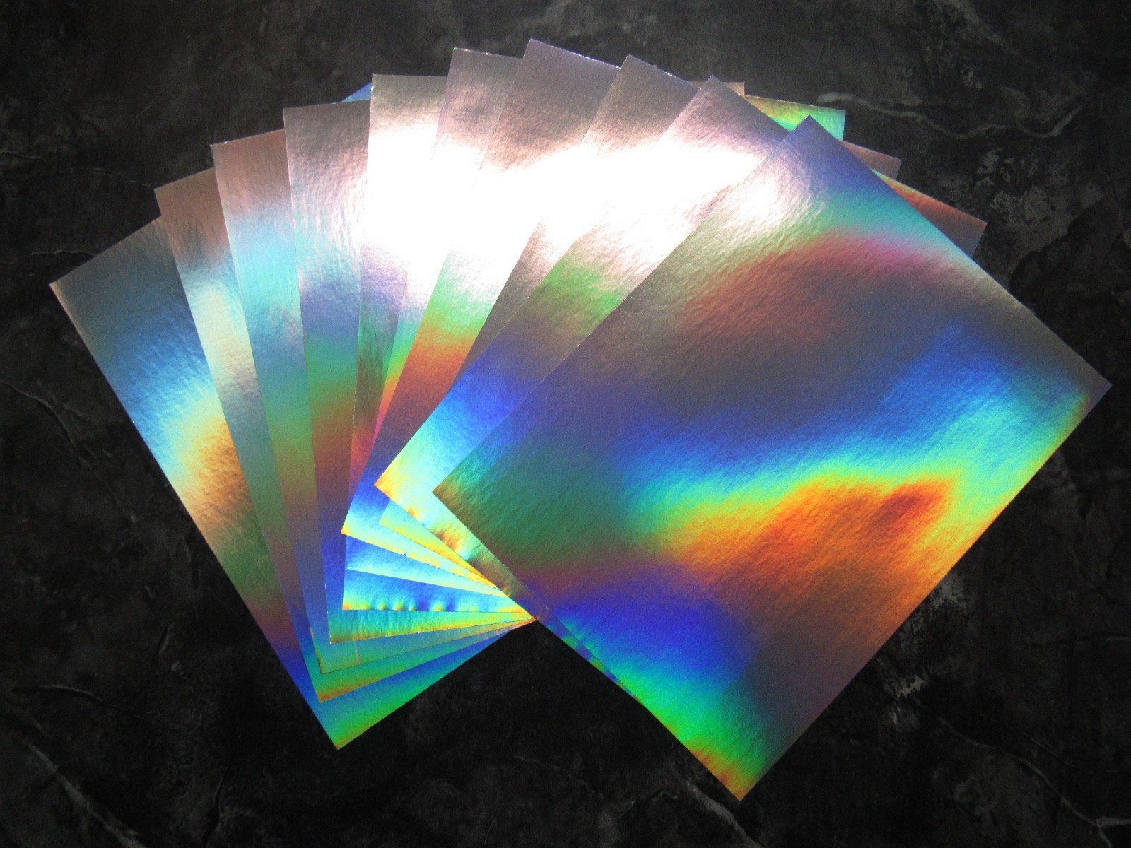 10 Blank EGG-SHELL Sticker Sheet 6″x8″ HOLO Graffiti Art Street Jumbo Eggshell