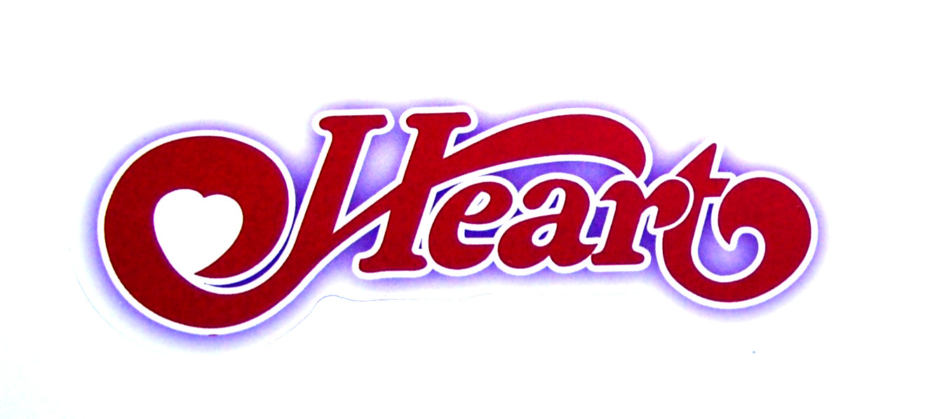 HEART – Cut Sticker Decal Band Music Rock Pop Heart Ann Nancy Wilson Heart