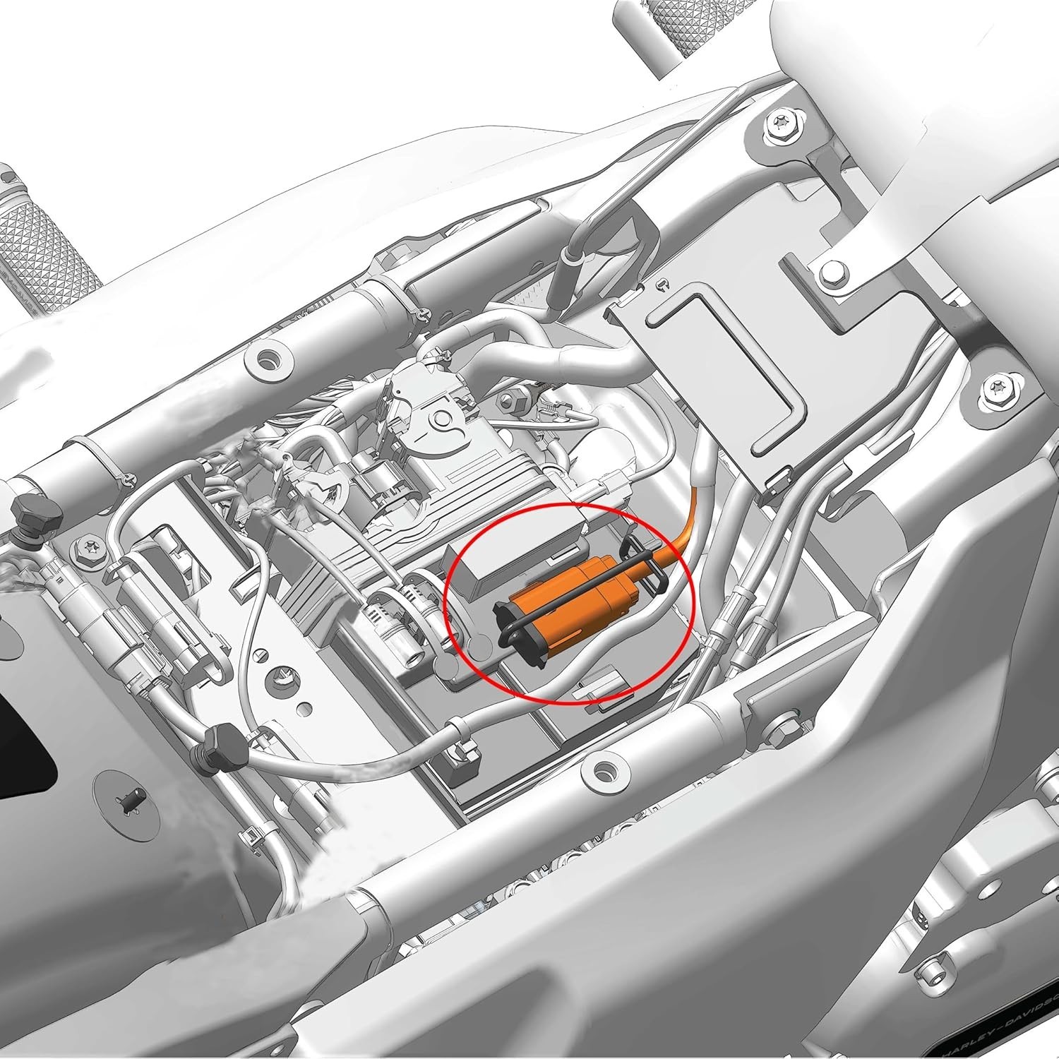 Wireless Carplay Headset Bypass Fit for Harley Davidson 2024-2025 Street Glide R