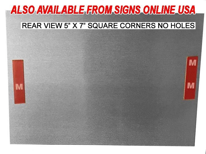 Delivery instructions please deliver here arrows up sign / magnetic sign / decal