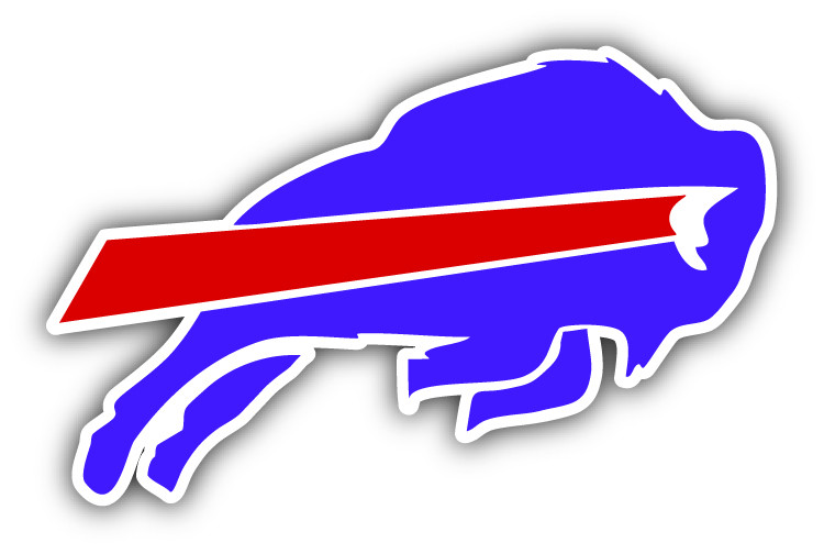 Buffalo Bills NFL Football Decal Car Bumper Sticker – 9”, 12” or 14”