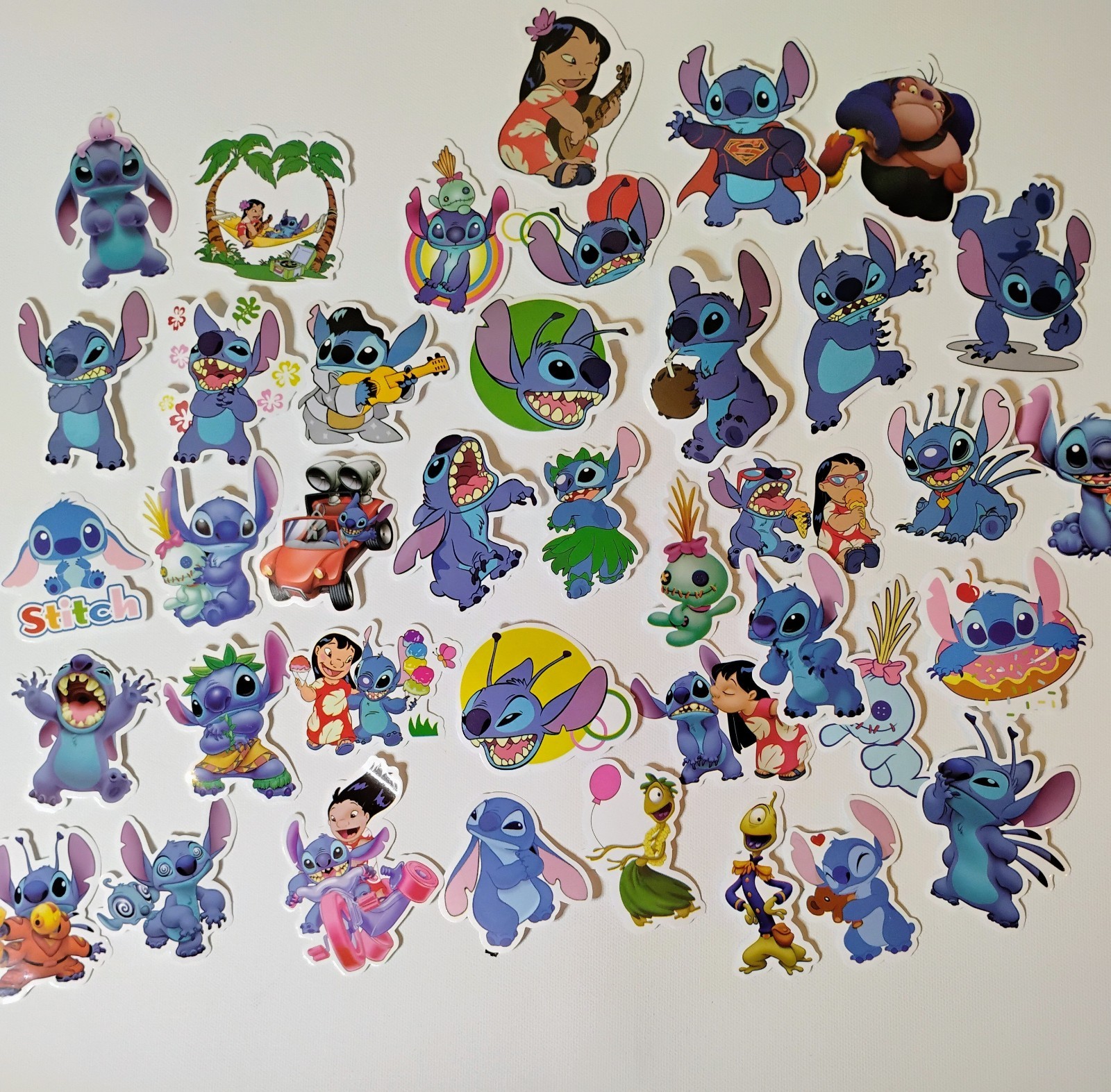 10 PC Custom Lilo&Stitch Vinyl Stickers 2.5″-3″ Randomly Selected No Duplicates