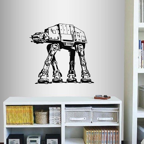 Vinyl Decal At-At Walker Imperial Terrain Armored Transport Wall Decor Art 2113