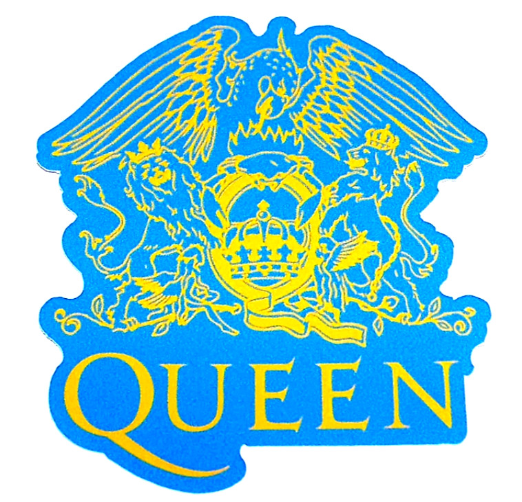 Queen – Logo LARGE Die Cut Sticker Decal Music Band QUEEN