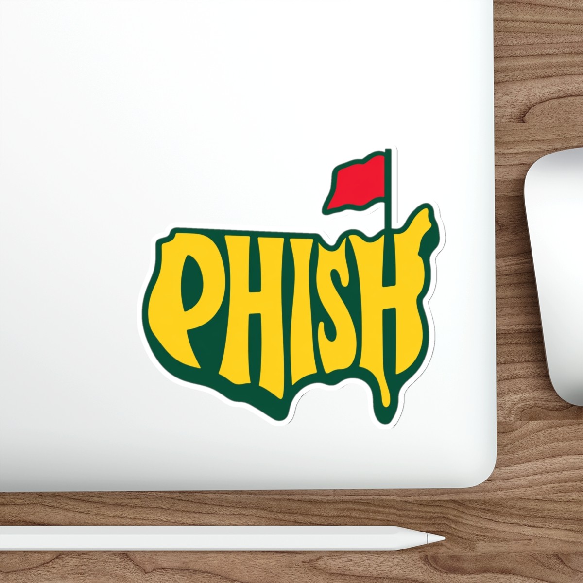 Phish Masters Golf Logo Die-Cut Stickers Trey Anastasio Augusta National Sphere