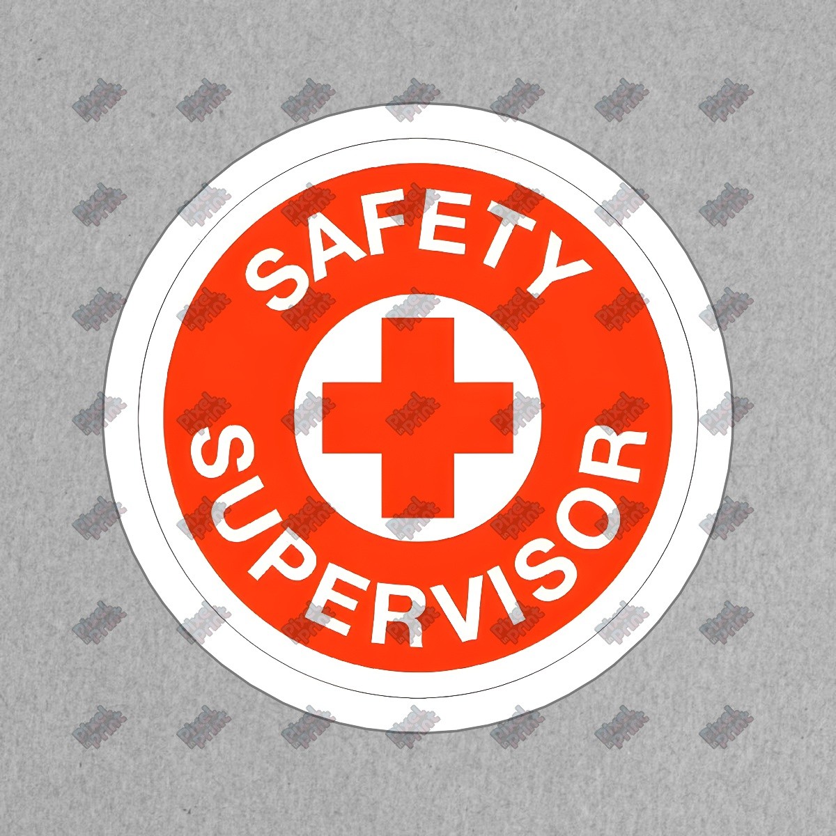 Safety Supervisor Vinyl Sticker Durable Decal for Home, Office, & #664639