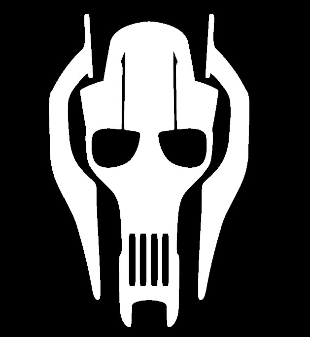 GENERAL GRIEVOUS, STAR WARS, Decal Stickers for Cars, Laptops, Tablets