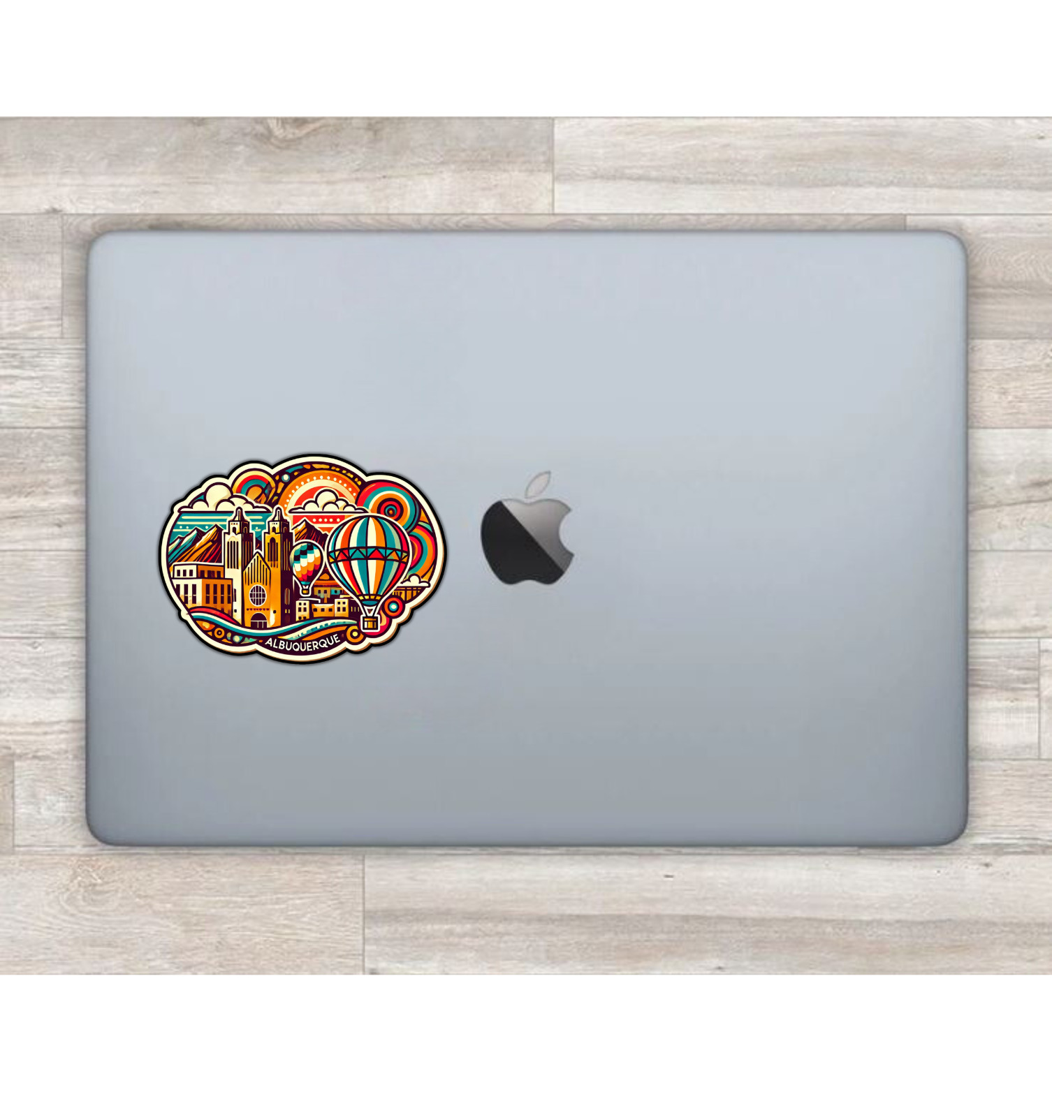 Albuquerque New Mexico Fridge Magnet or Laptop Sticker