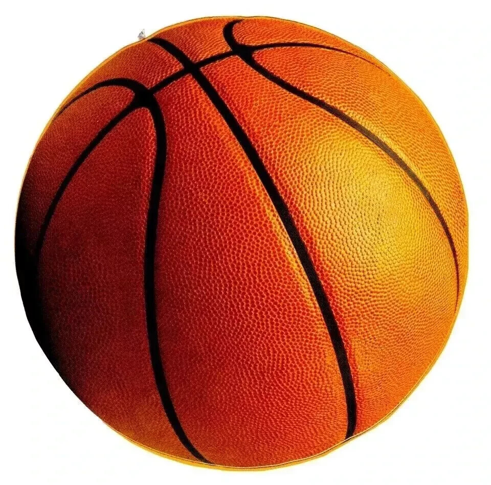ball basketball sports wall decal prepasted orange 5 inch