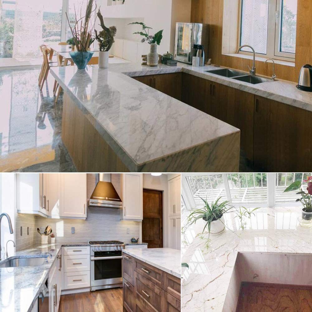 Clear Contact Paper Kitchen Oil Proof Waterproof Wallpaper Self Adhesive Viny…
