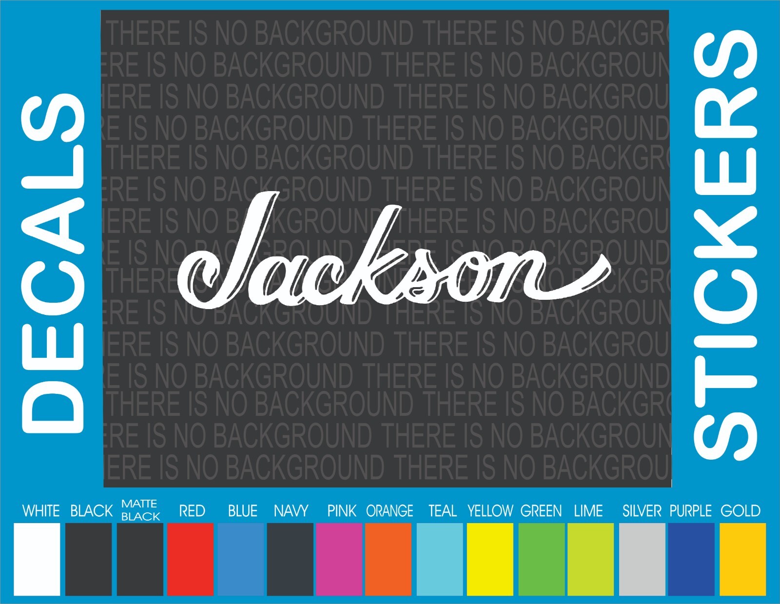 This decal/sticker is compatible with JACKSON Guitars and others 9″