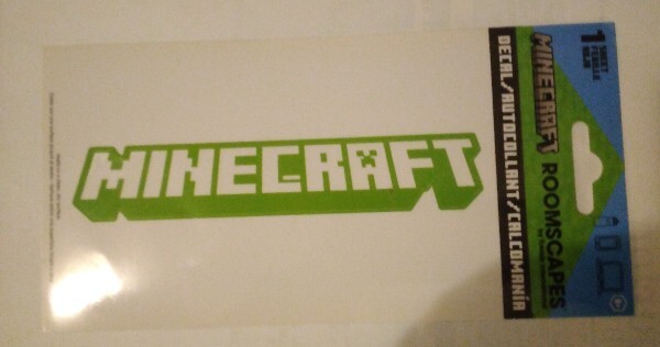 Minecraft Logo Full Color Decal