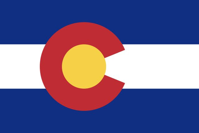 Colorado Flag Vinyl Decal / Sticker ** 5 Sizes **