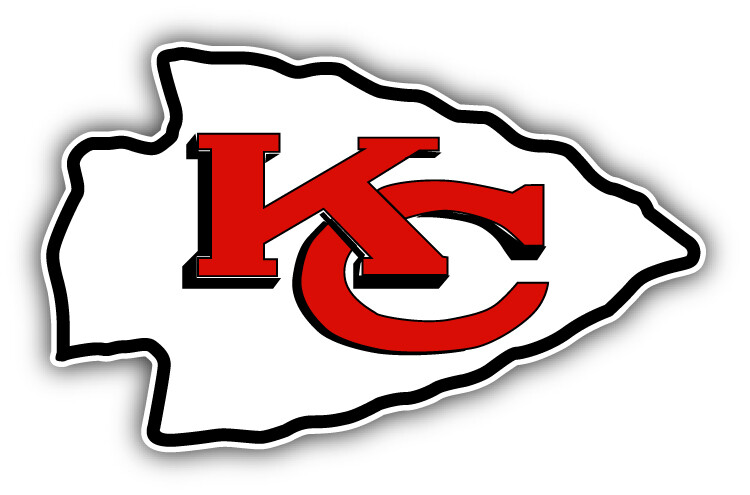 Kansas City Chiefs NFL Football Sport Logo Car Bumper Sticker Decal ”SIZES”