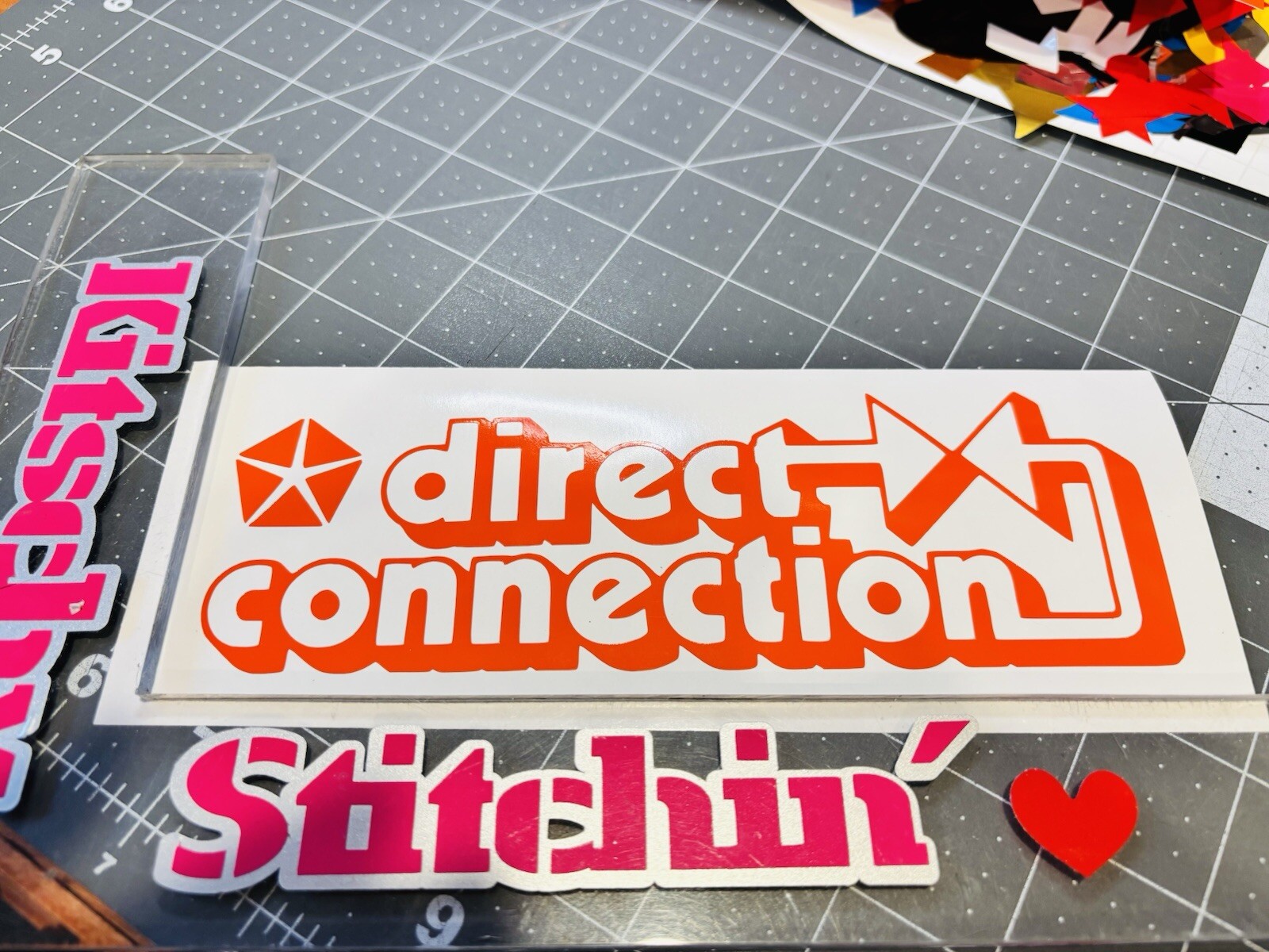Direct Connection Vinyl Decal Many Sizes & Colors – Free Shipping