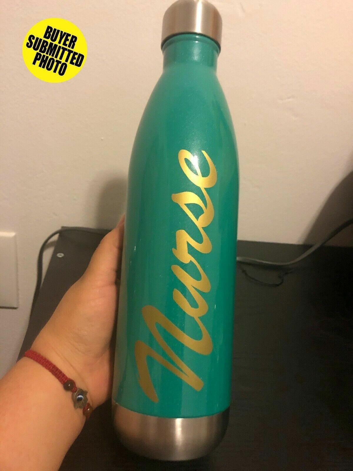 Custom Vinyl Lettering Name Decal Sticker for Stanley Yeti RTIC or Any Tumbler