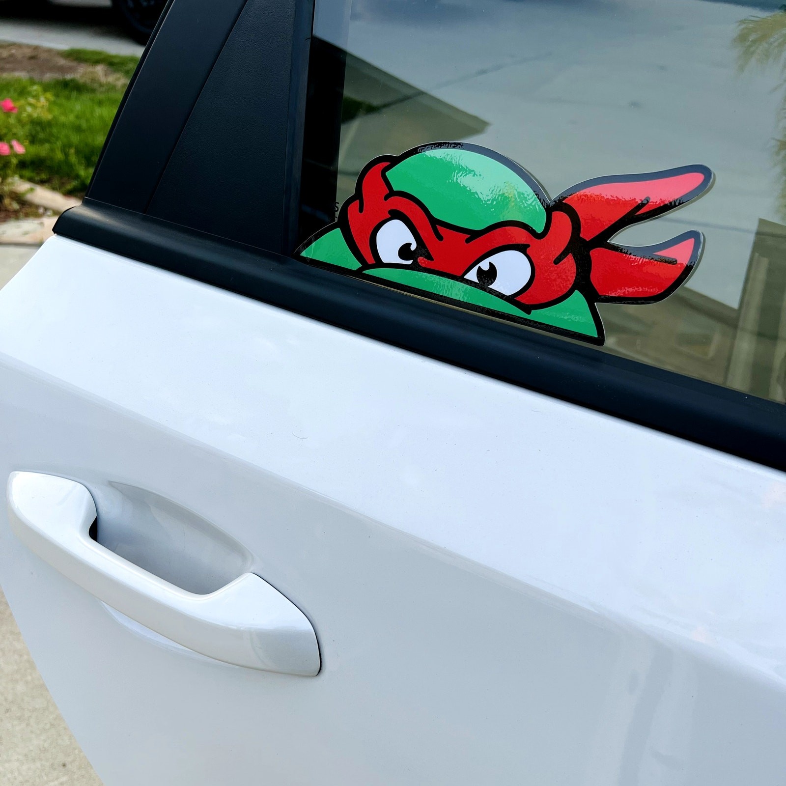 Ninja Turtles | TMNT | Car Peeker Decal | Pick One | 7″