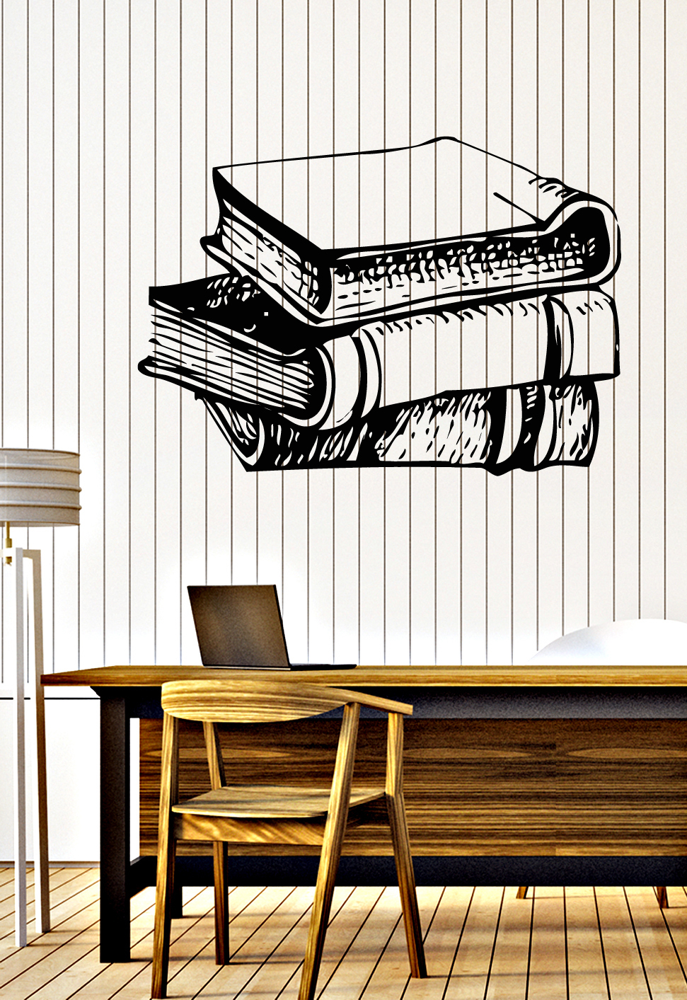 Wall Vinyl Decal Vintage Edition Book Interior Decor Book Shop z4649