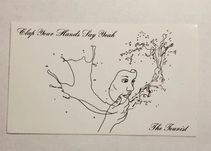 Clap Your Hands Say Yeah – The Tourist Sticker Decal NEW (5″ x 3″) Indie Rock