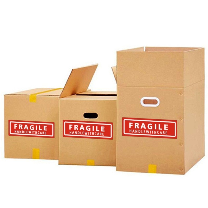 120Pcs Fragile Sticker Adhesive Warning Labels 3x1Inch for Shipping Boxes Carton