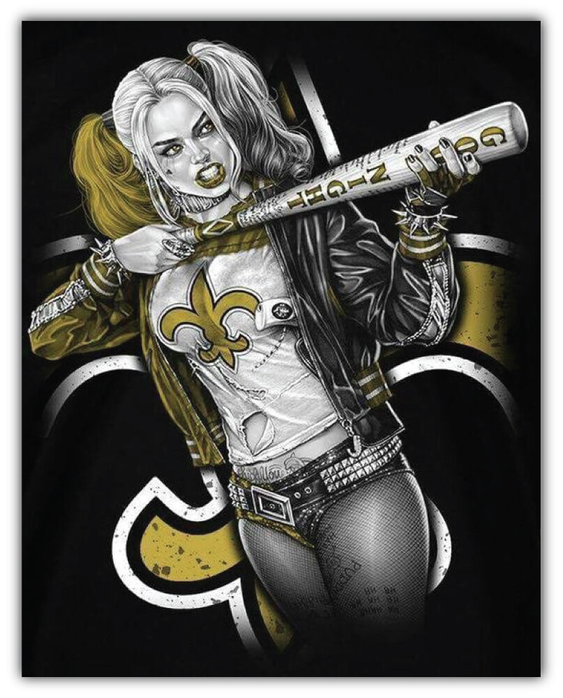 New Orleans Saints NFL Football Logo Sport Car Bumper Sticker Decal “SIZES”