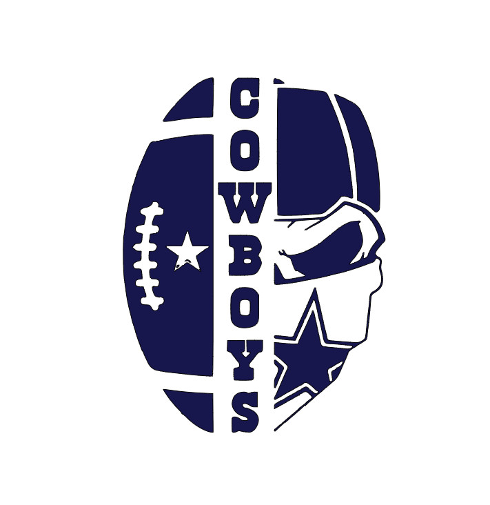 Dallas Cowboys Vinyl Decal Sticker -Multiple Colors & Sizes- FREE SHIPPING