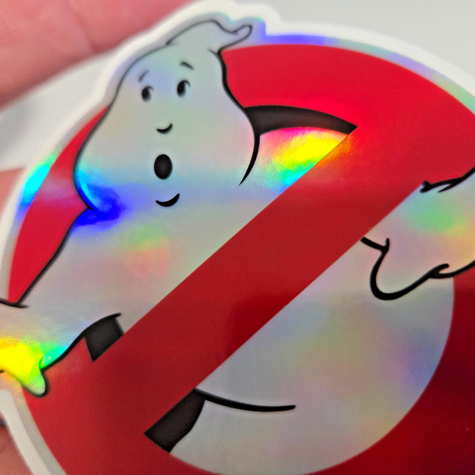 Ghostbusters Logo 4″ Holographic Decal!