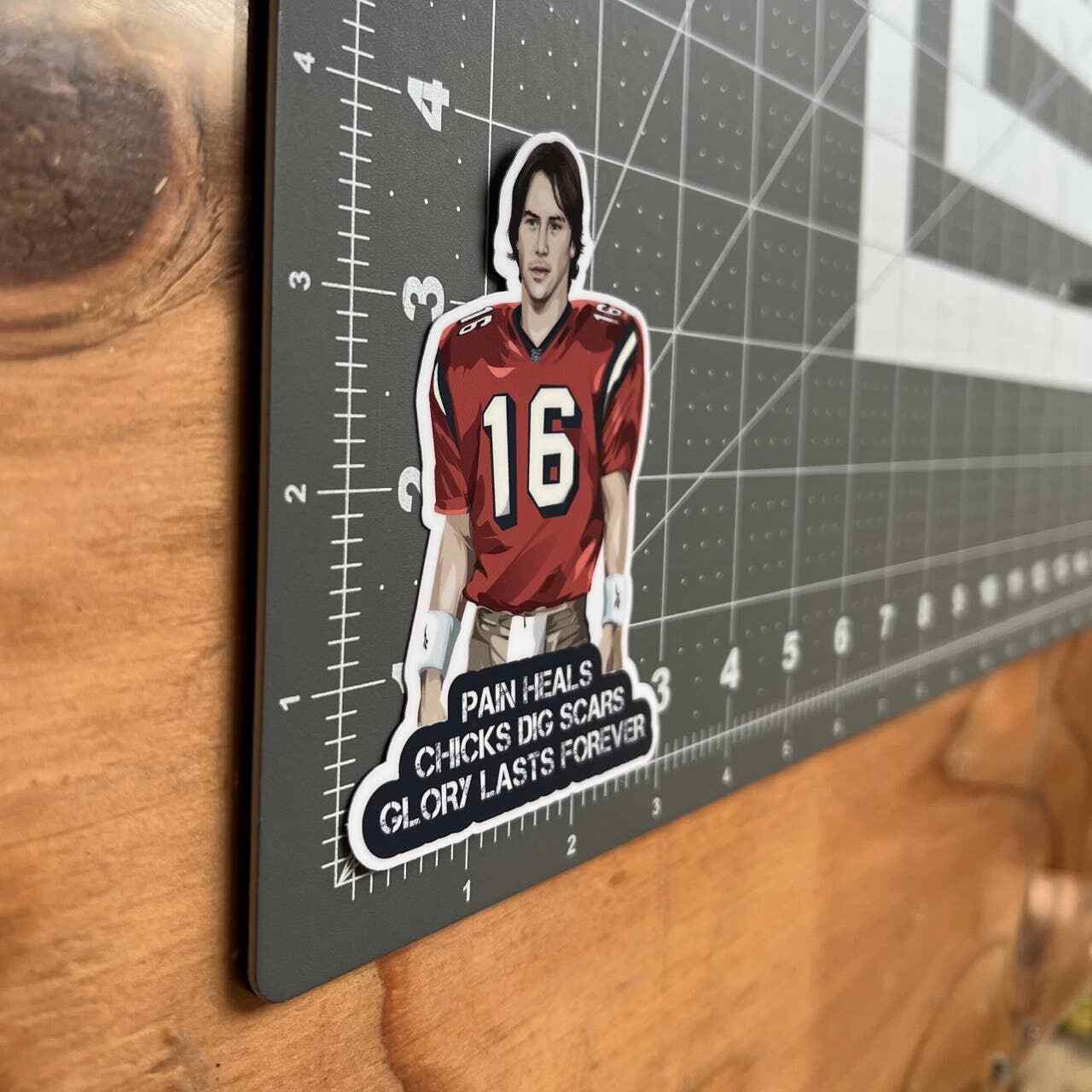 The Replacements | Shane Falco | Football | NFL | 4″ Vinyl Sticker |