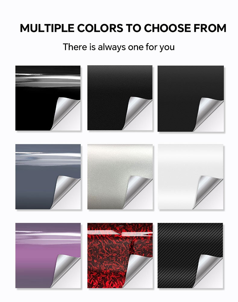 For Tesla Cybertruck PreCut Paint Protection Film PPF Kit Wrap Color Multi-color
