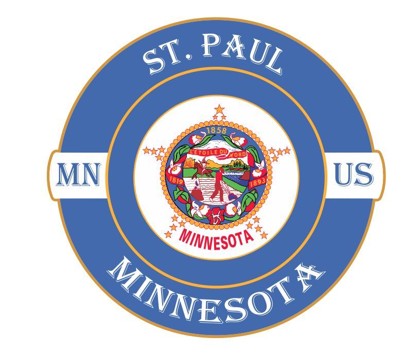 St. Paul Minnesota Sticker Decal A578