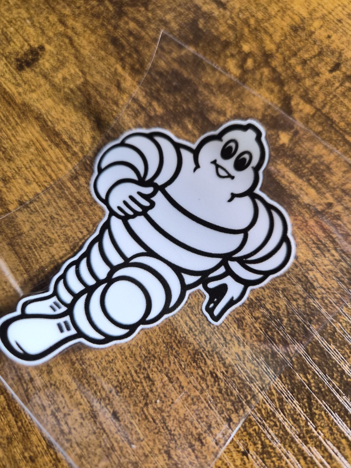 MICHELLIN MAN UV DTF Decal Sticker waterproof USA NOT VINYL
